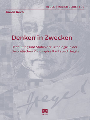 cover image of Denken in Zwecken